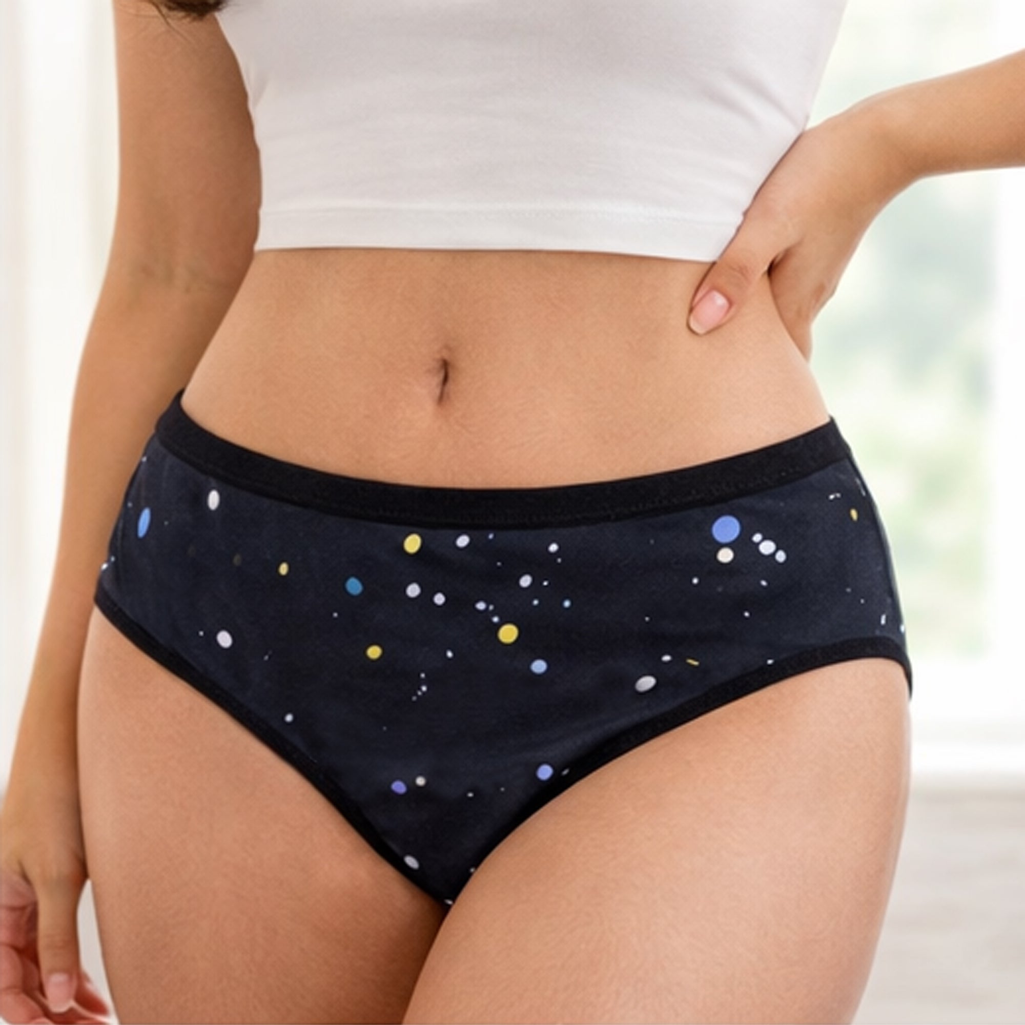 Panty Menstrual Reutilizable | Lunares