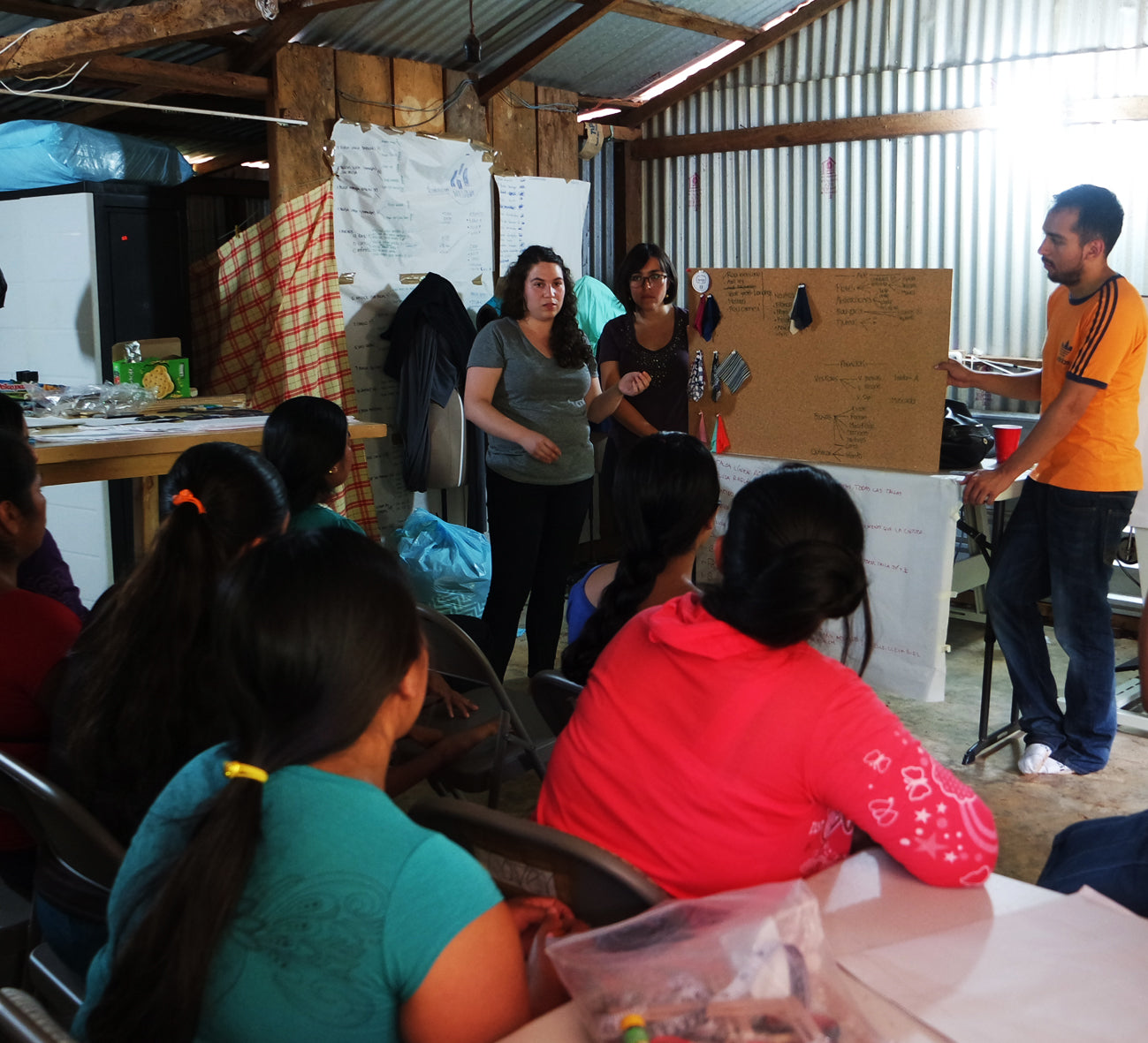 <p>Se crea HILVANA un proyecto de moda sostenible con mujeres indígenas rurales.</p><p><strong>Cambio</strong>: Reconocimiento de mujeres rurales a través del bordado.</p>