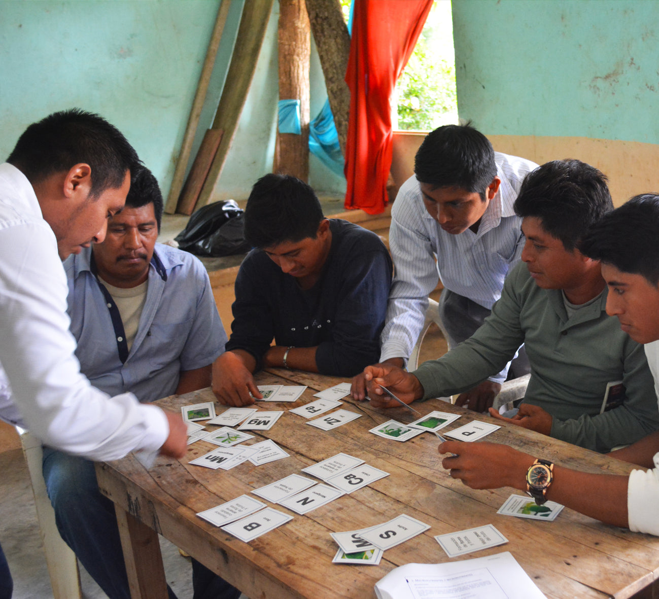 <p>Capacitación y acceso a mercado de productores rurales. </p><p><strong>Cambio</strong>: Productores se organizan para vender a canales formales.</p>