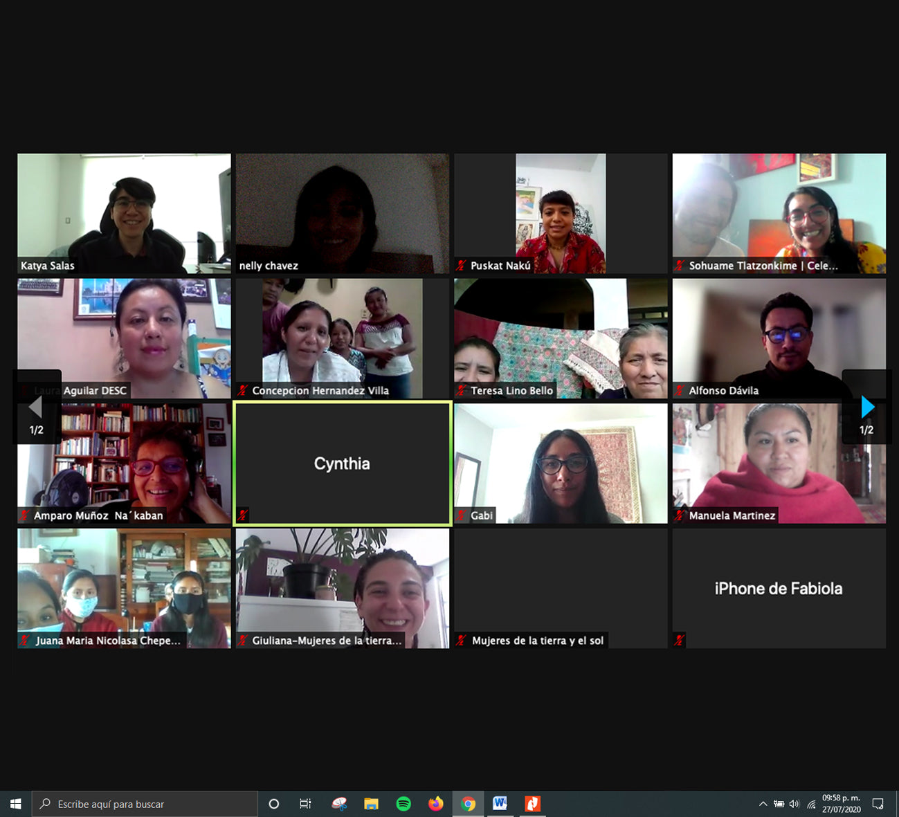 <p>Se realizan procesos de capacitación y venta virtual como adaptación a la pandemia de COVID. </p><p><strong>Cambio:</strong> Emprendedoras se integran a la venta en marketplaces.</p>