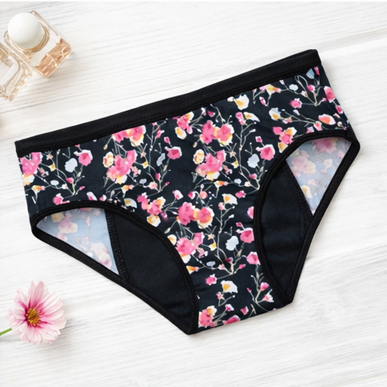 Panty Menstrual Reutilizable | Floral