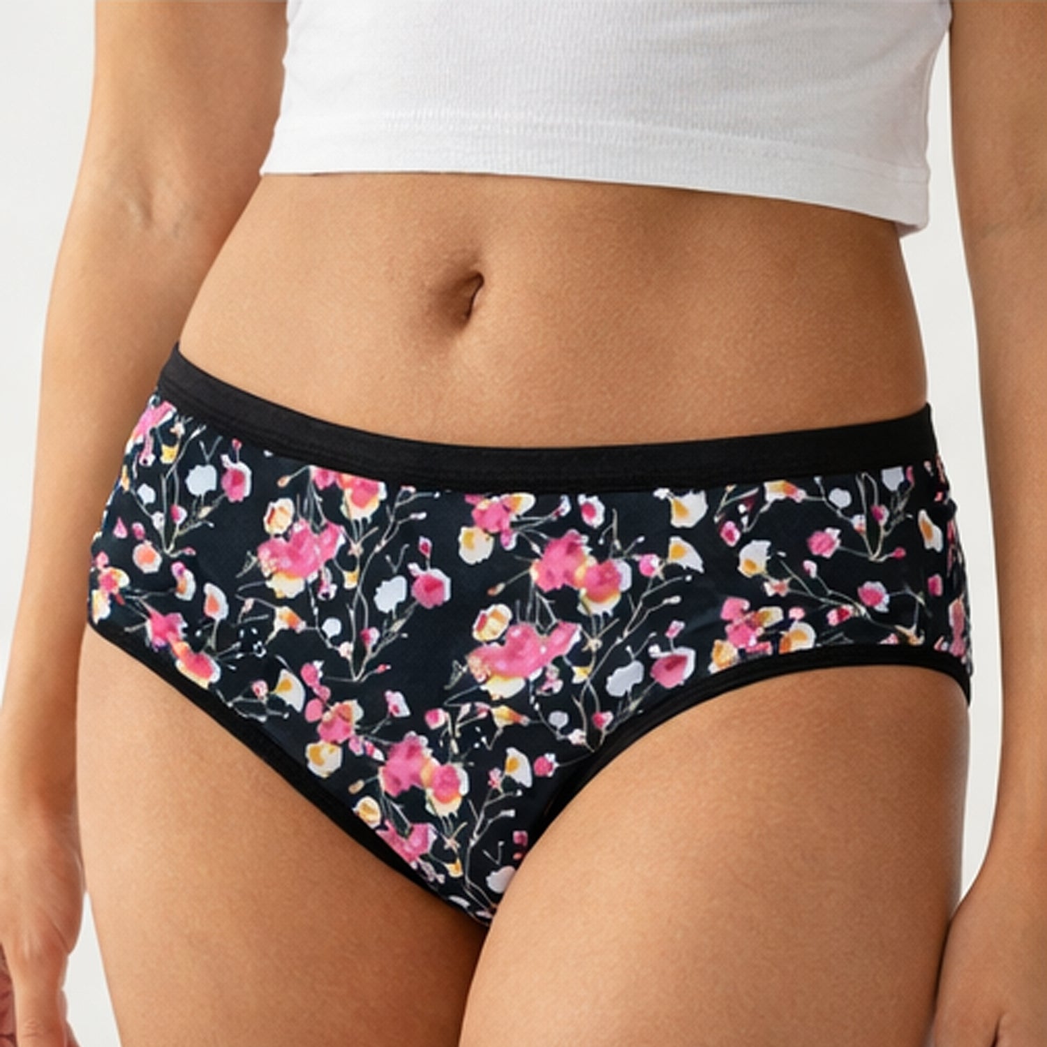 Panty Menstrual Reutilizable | Floral
